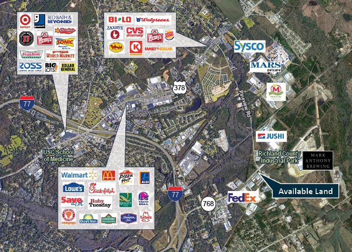 Shop Road & Pineview Road, Columbia, South Carolina, ,Land,For Sale,Shop Road & Pineview Road,1032